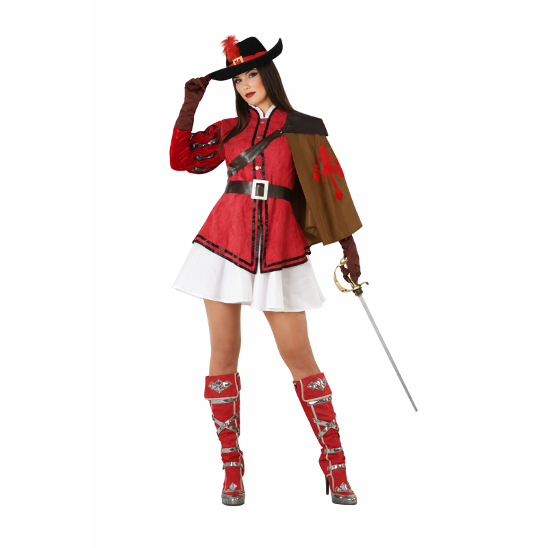 Disfraz Mosquetera Espada Y Honor Talla M-L De Atosa