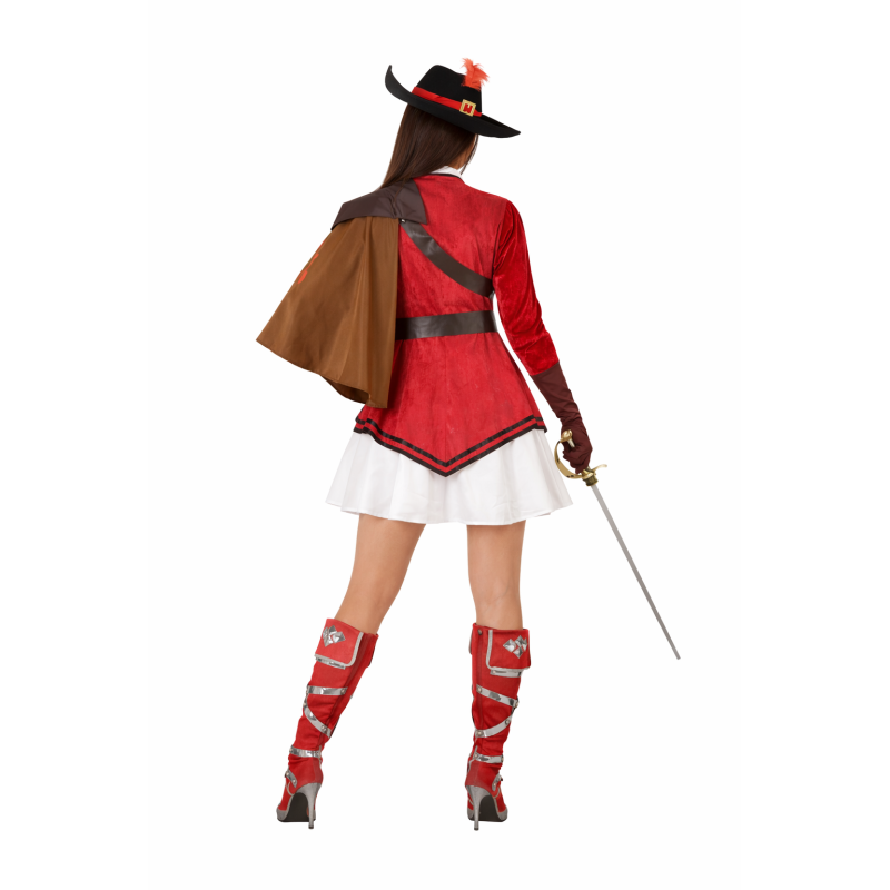 Disfraz Mosquetera Espada Y Honor Talla XL