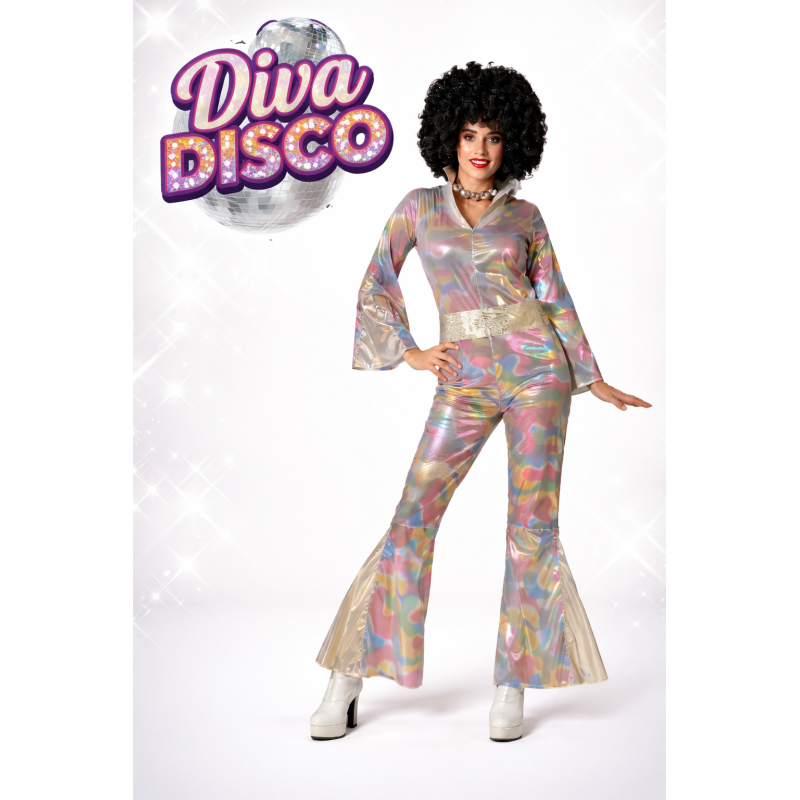 Disfraz Disco Reina De La Pista Talla XS-S