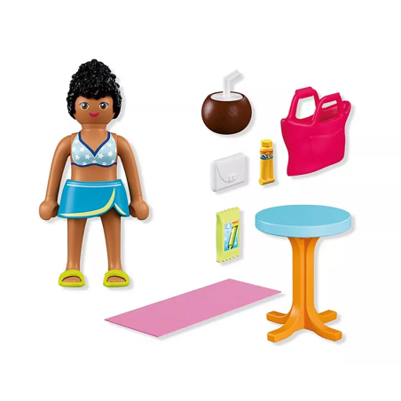 PLAYMOBIL Chica De Vacaciones 73032