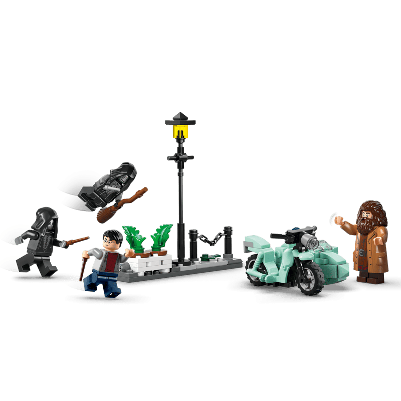 LEGO Harry Potter Hagrid y Harry: Huida de Privet Drive 76459