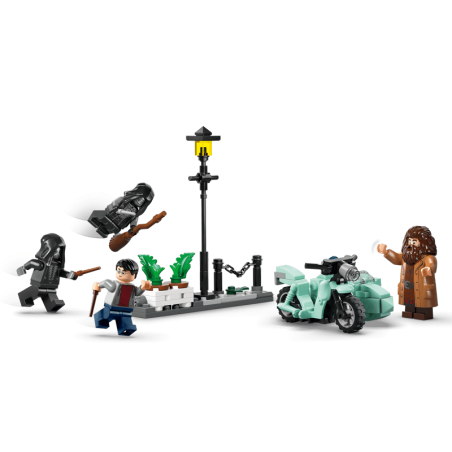 LEGO Harry Potter Hagrid y Harry: Huida de Privet Drive 76459