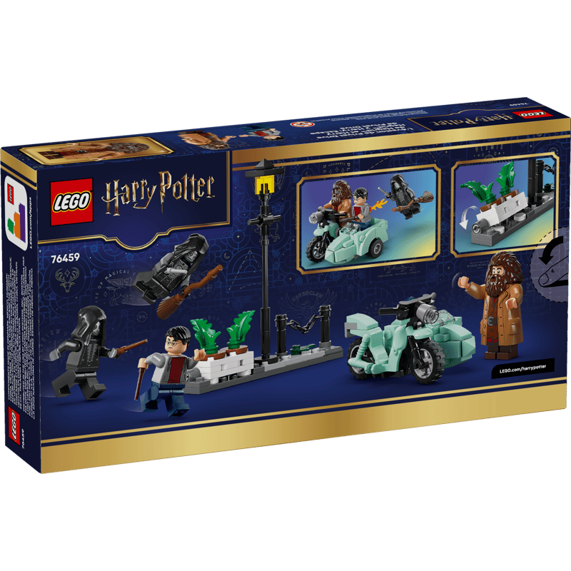 LEGO Harry Potter Hagrid y Harry: Huida de Privet Drive 76459