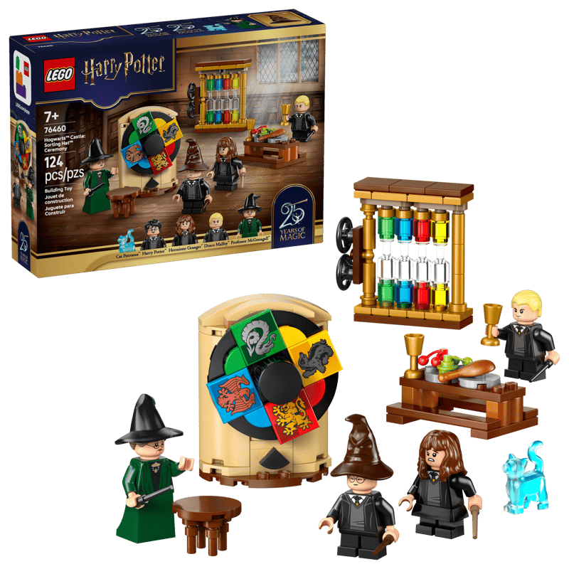 LEGO Harry Potter Ceremonia del Sombrero Seleccionador 76460