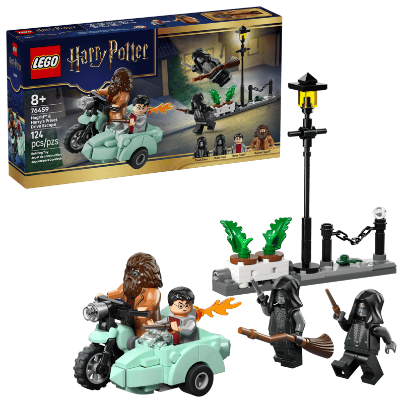 LEGO Harry Potter Hagrid y Harry: Huida de Privet Drive 76459