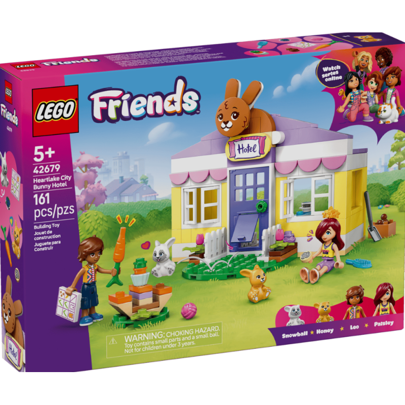 LEGO Friends Hotel Conejitos De Heartlake City 42679 De LEGO
