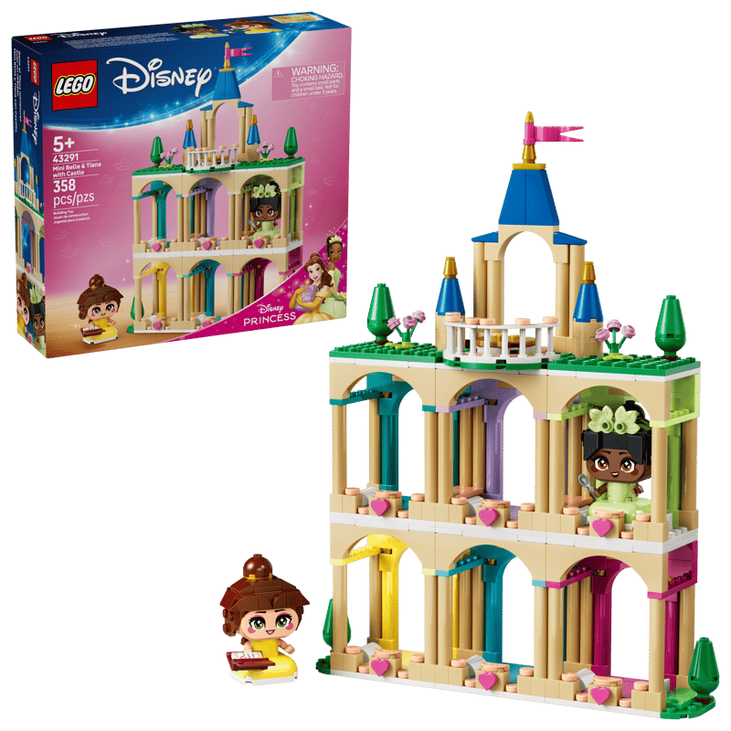 LEGO Disney Mini Bella y Tiana con Castillo 43291