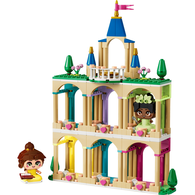 LEGO Disney Mini Bella y Tiana con Castillo 43291