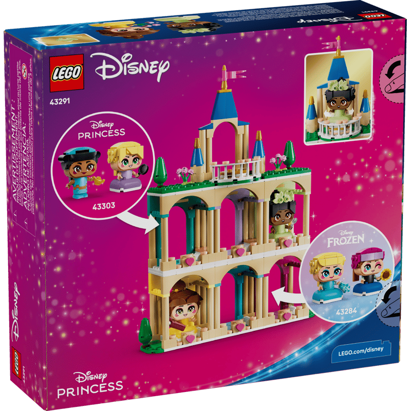 LEGO Disney Mini Bella y Tiana con Castillo 43291