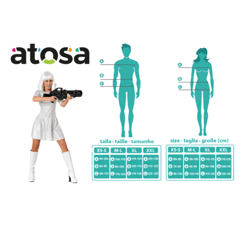 Disfraz Reina De La Galaxia Talla M-L