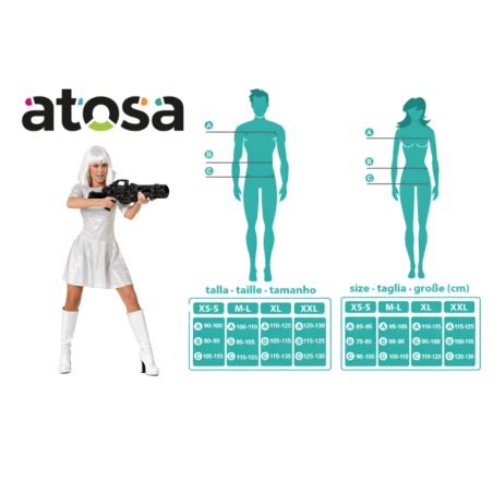 Disfraz Reina De La Galaxia Talla M-L