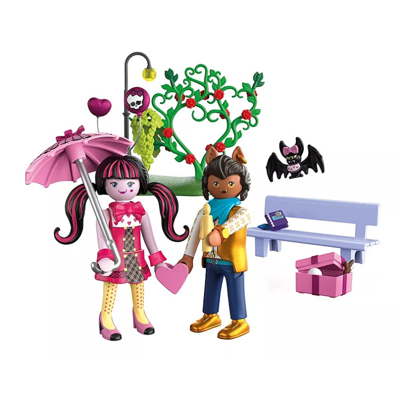 PLAYMOBIL Monster High Cita San Valentín 72043