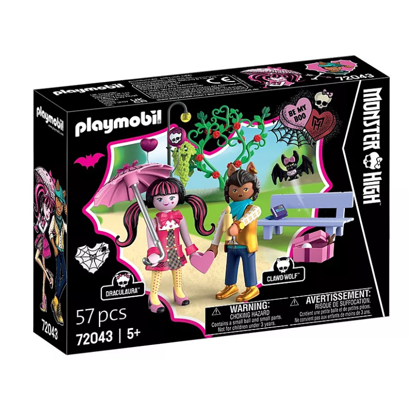 PLAYMOBIL Monster High Cita San Valentín 72043