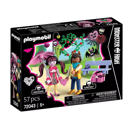 PLAYMOBIL Monster High Cita San Valentín 72043