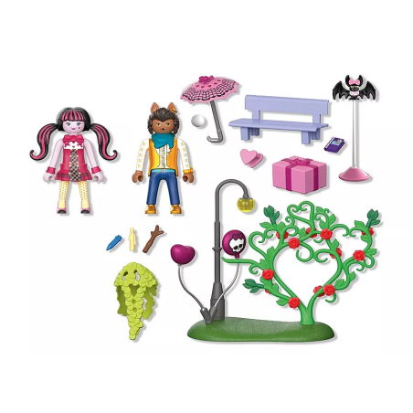 PLAYMOBIL Monster High Cita San Valentín 72043