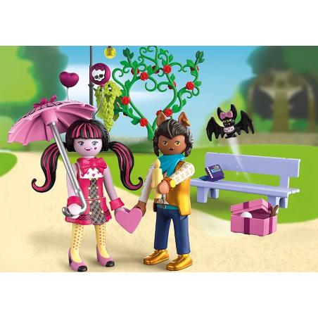 PLAYMOBIL Monster High Cita San Valentín 72043