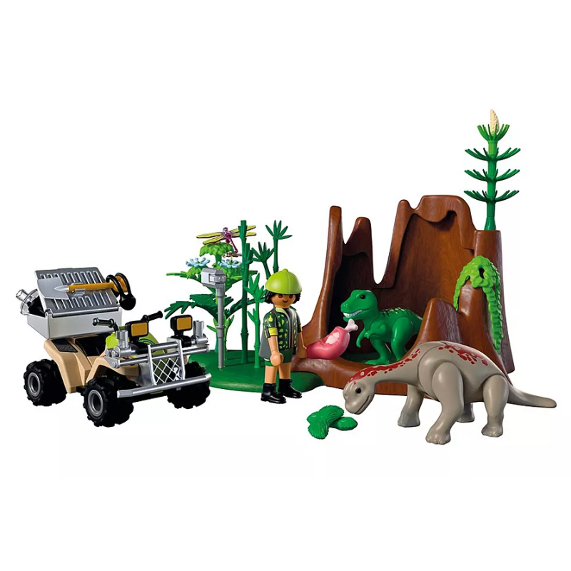 PLAYMOBIL Escondite De Dinosaurio 72069