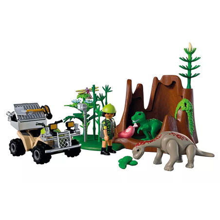 PLAYMOBIL Escondite De Dinosaurio 72069