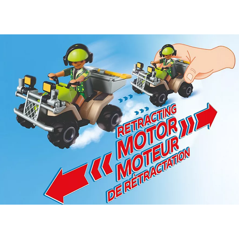 PLAYMOBIL Escondite De Dinosaurio 72069