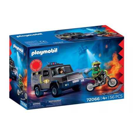 PLAYMOBIL Vehículo Táctico Fuerzas Especiales 72066