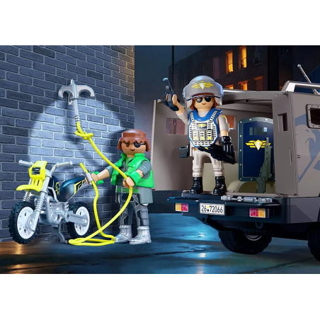 PLAYMOBIL Vehículo Táctico Fuerzas Especiales 72066