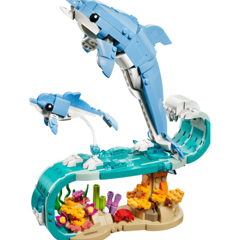 LEGO Creator Animales Marinos: Hermosos Delfines 31385