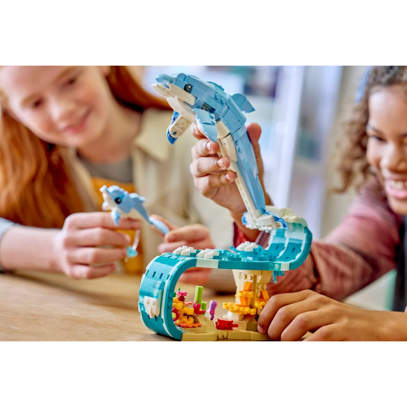 LEGO Creator Animales Marinos: Hermosos Delfines 31385