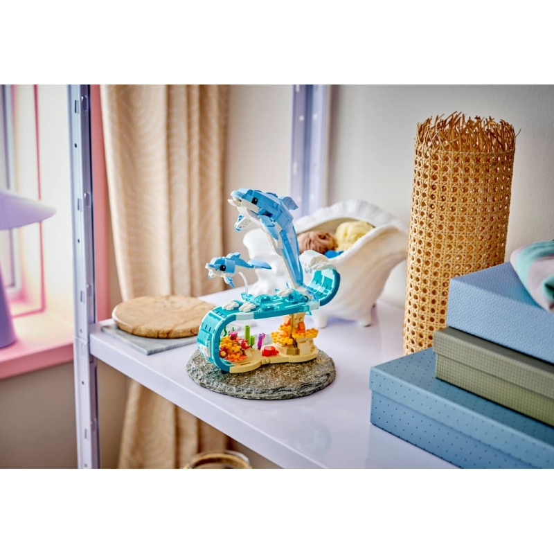 LEGO Creator Animales Marinos: Hermosos Delfines 31385