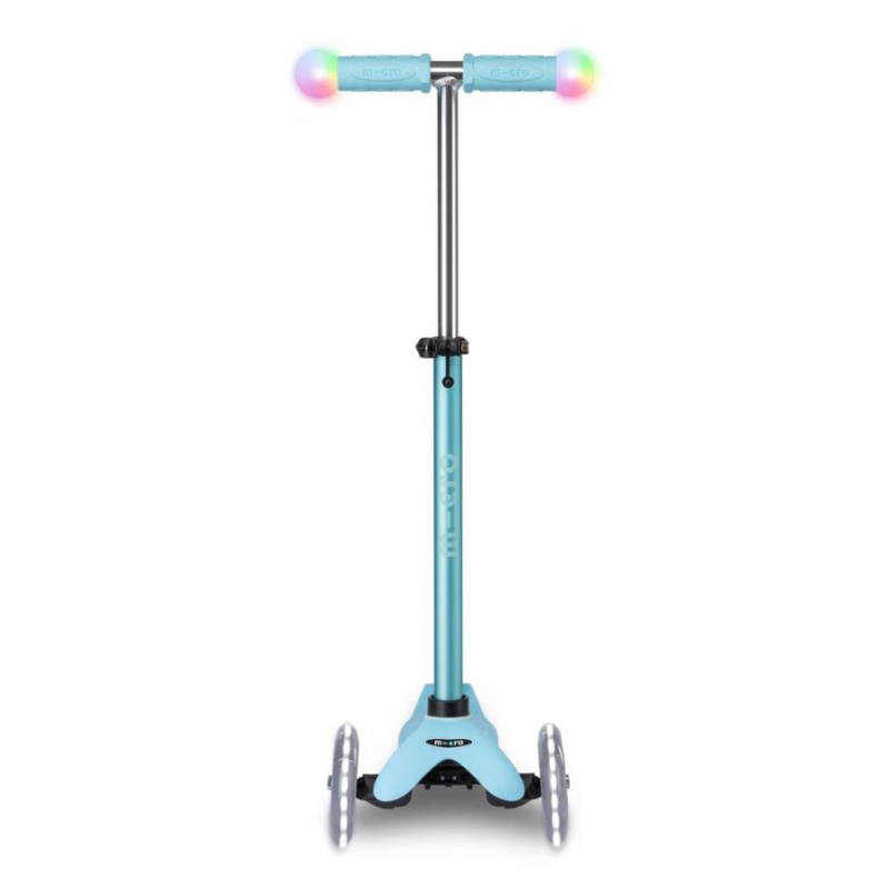 Micro Patinete Mini 4 En 1 Deluxe LED Azul