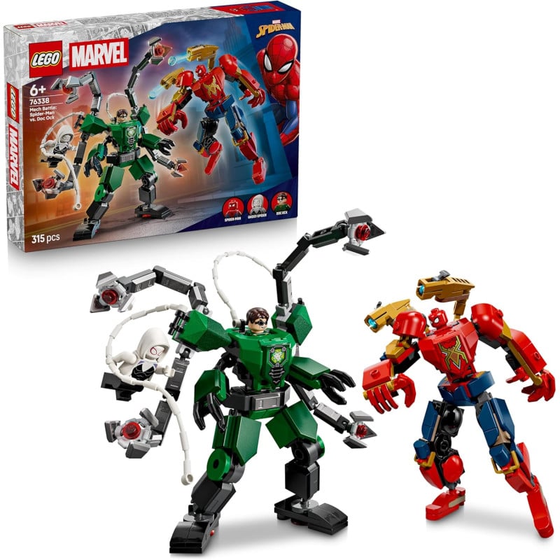 LEGO MARVEL Batalla de Armaduras Robóticas 76338