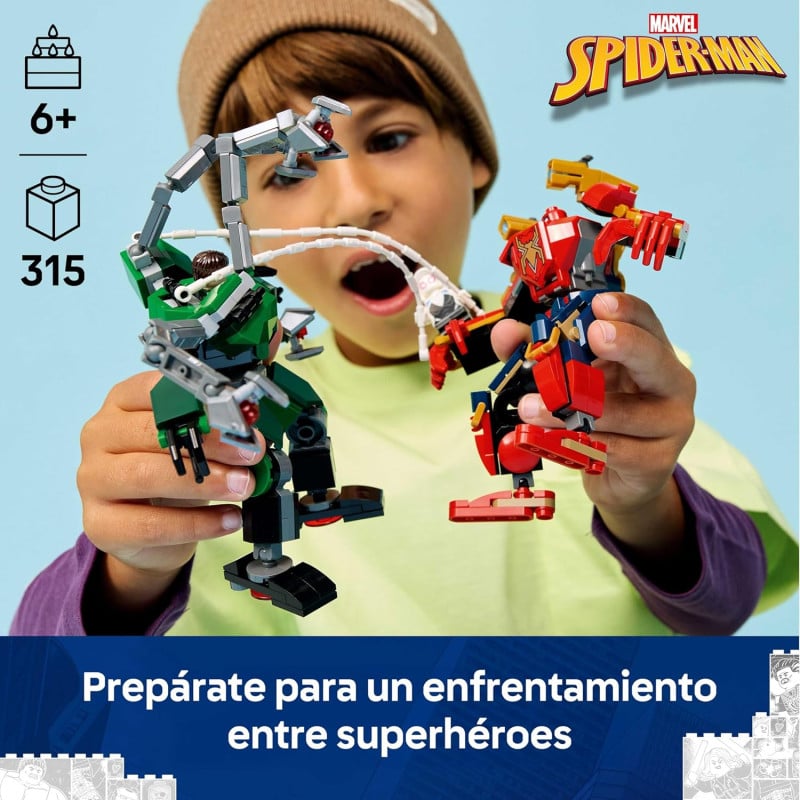 LEGO MARVEL Batalla de Armaduras Robóticas 76338