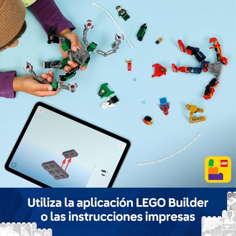 LEGO MARVEL Batalla de Armaduras Robóticas 76338