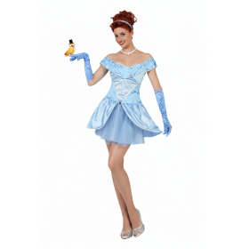 Disfraz Princesa Azul Talla XS-S De Atosa