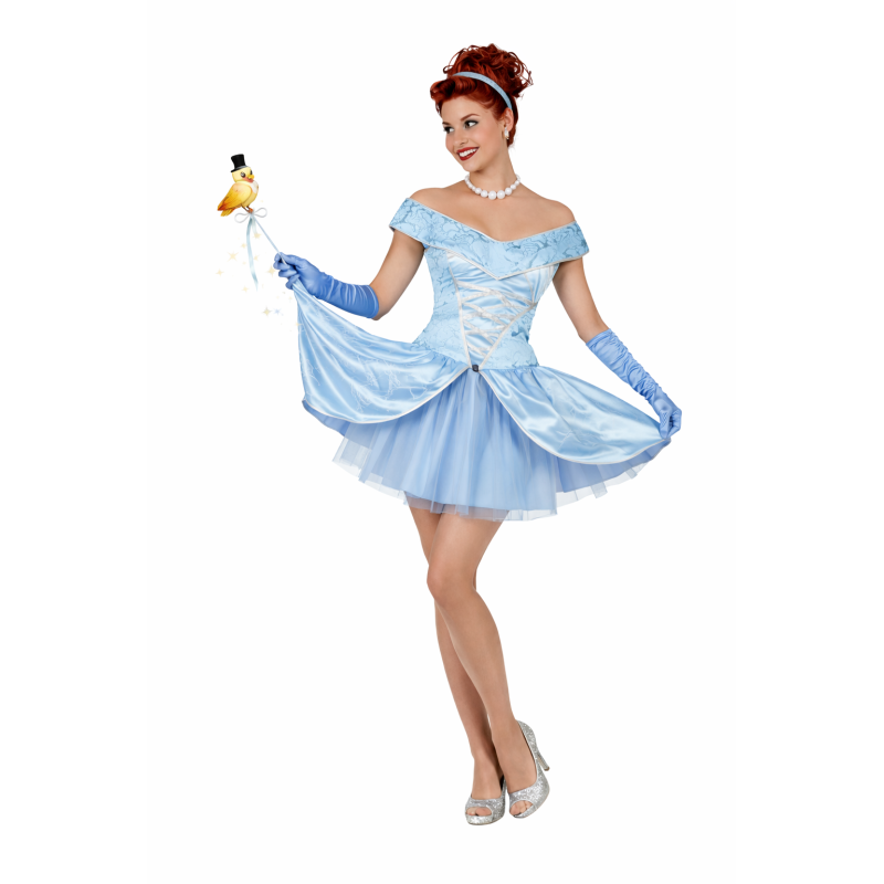 Disfraz Princesa Azul Talla XS-S