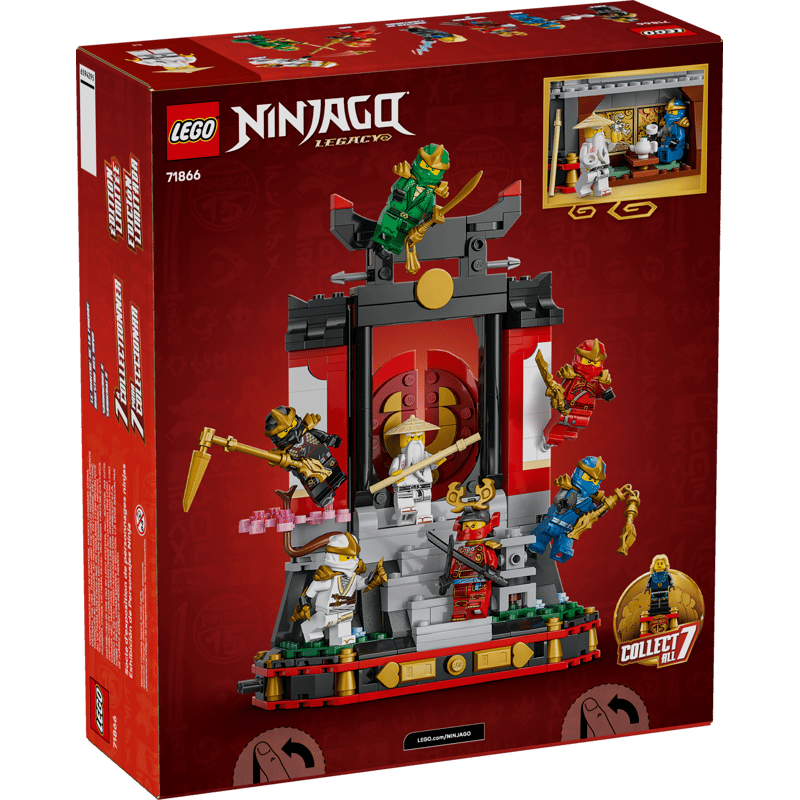 LEGO Ninjago Exposición de Personajes Ninja 71866