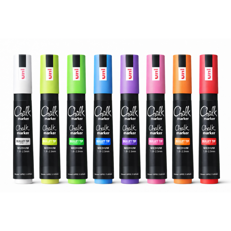 Set 8 Rotuladores Posca PC-5M Colores Surtidos Punta Media 1.8-2.5 mm