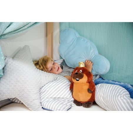 Peluche Hoppers Rey George 24Cm