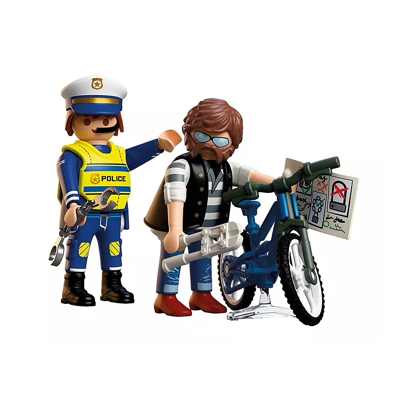 PLAYMOBIL City Action Robo Bicicleta 72076