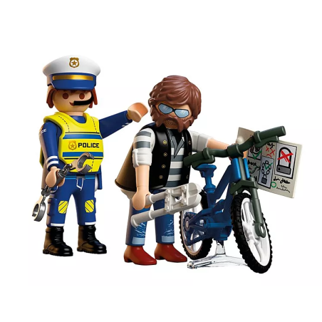PLAYMOBIL City Action Robo Bicicleta 72076