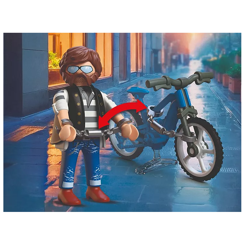 PLAYMOBIL City Action Robo Bicicleta 72076