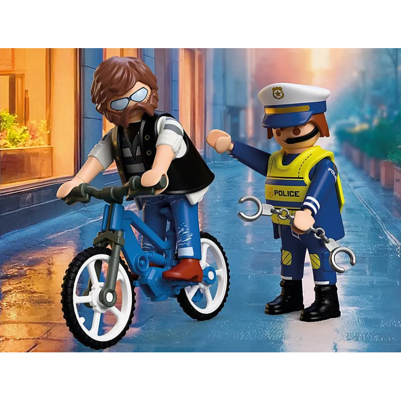 PLAYMOBIL City Action Robo Bicicleta 72076