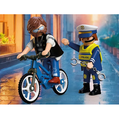 PLAYMOBIL City Action Robo Bicicleta 72076
