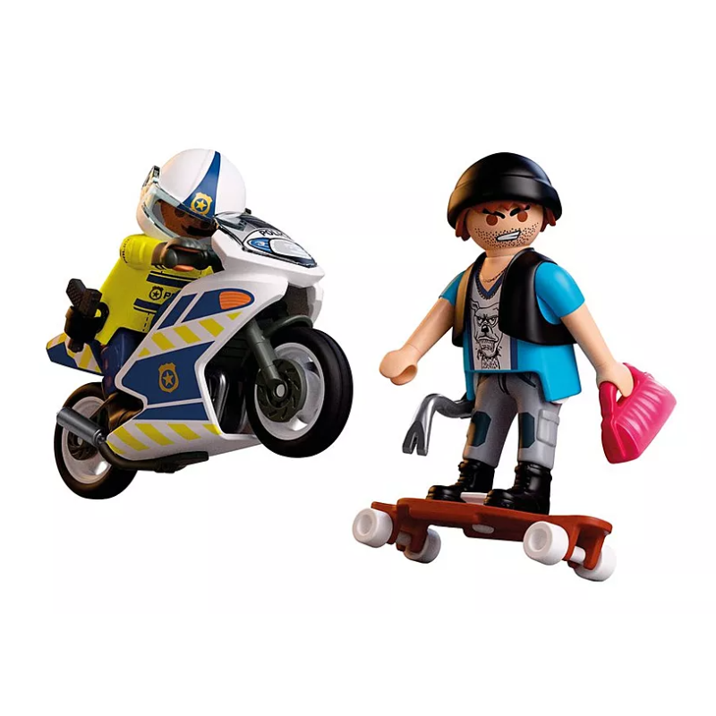PLAYMOBIL City Action Persecución En Moto 72079