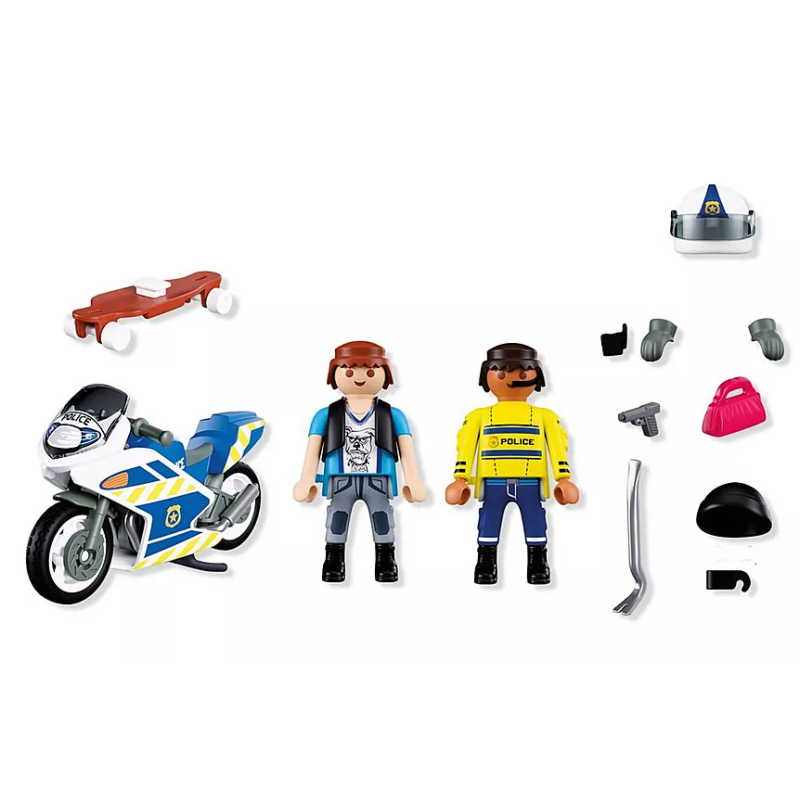 PLAYMOBIL City Action Persecución En Moto 72079