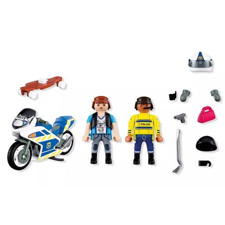 PLAYMOBIL City Action Persecución En Moto 72079