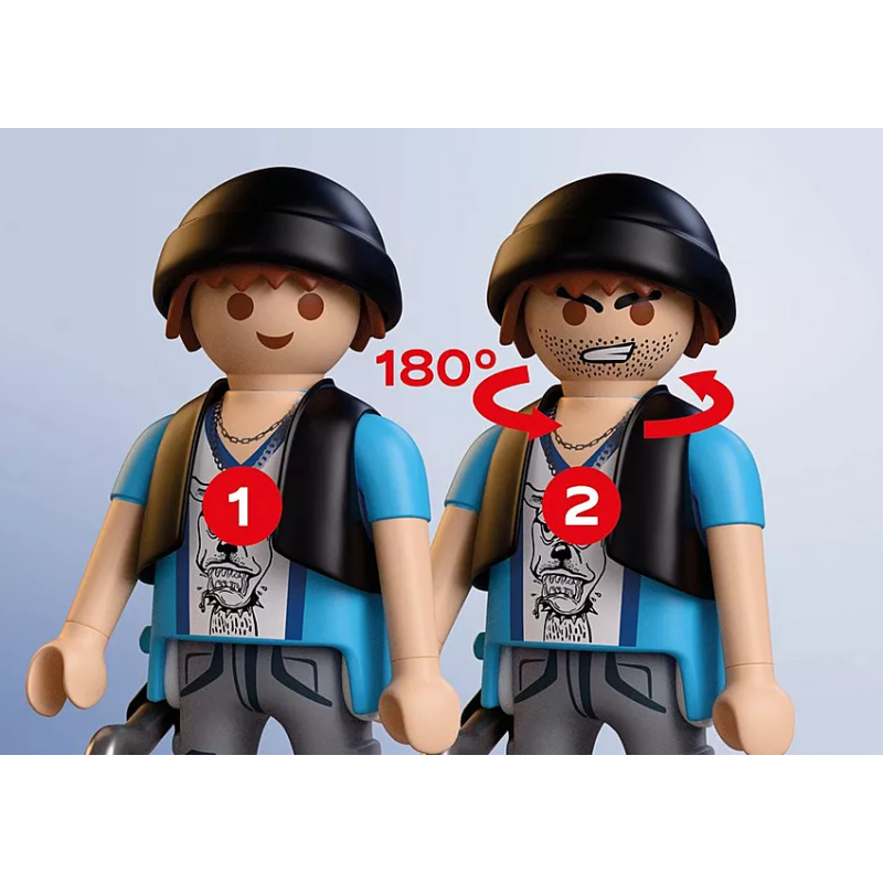PLAYMOBIL City Action Persecución En Moto 72079