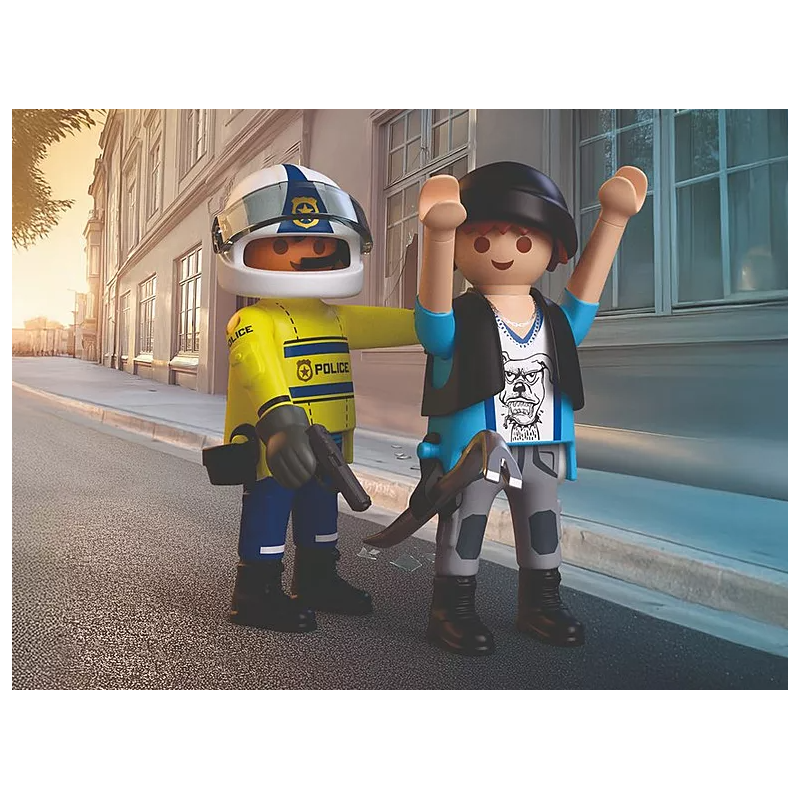 PLAYMOBIL City Action Persecución En Moto 72079