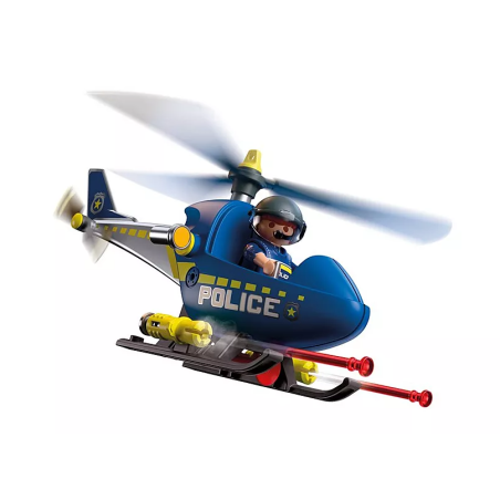 PLAYMOBIL City Action Helicóptero De Policía Radar 72080