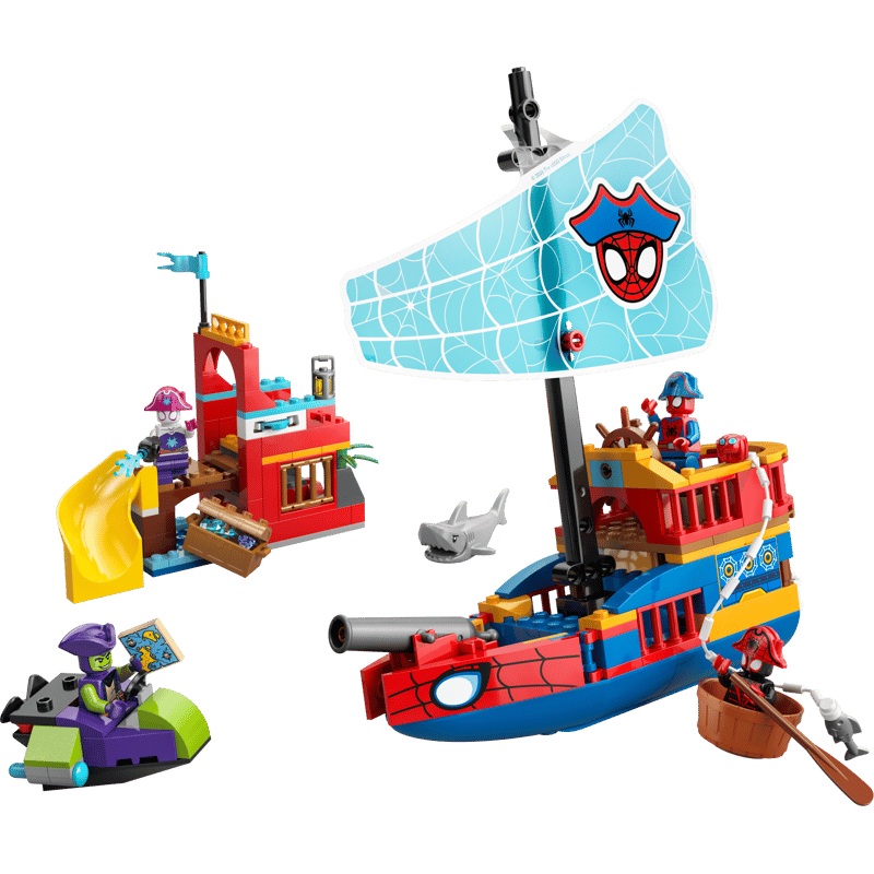 LEGO MARVEL Barco Pirata del Equipo Spidey 11208