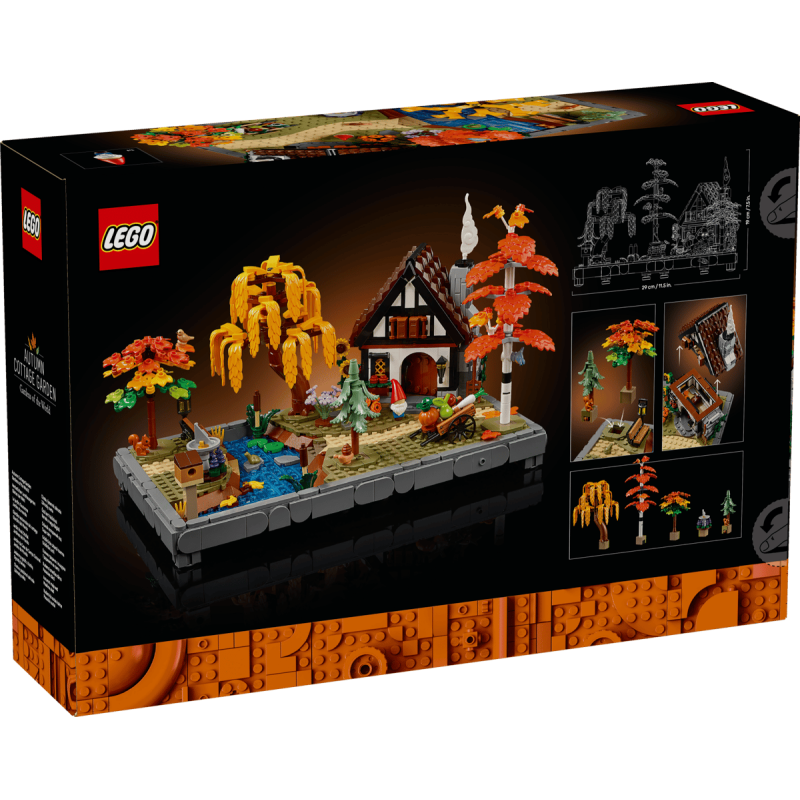 LEGO Icons Jardín Rural Otoñal 11372